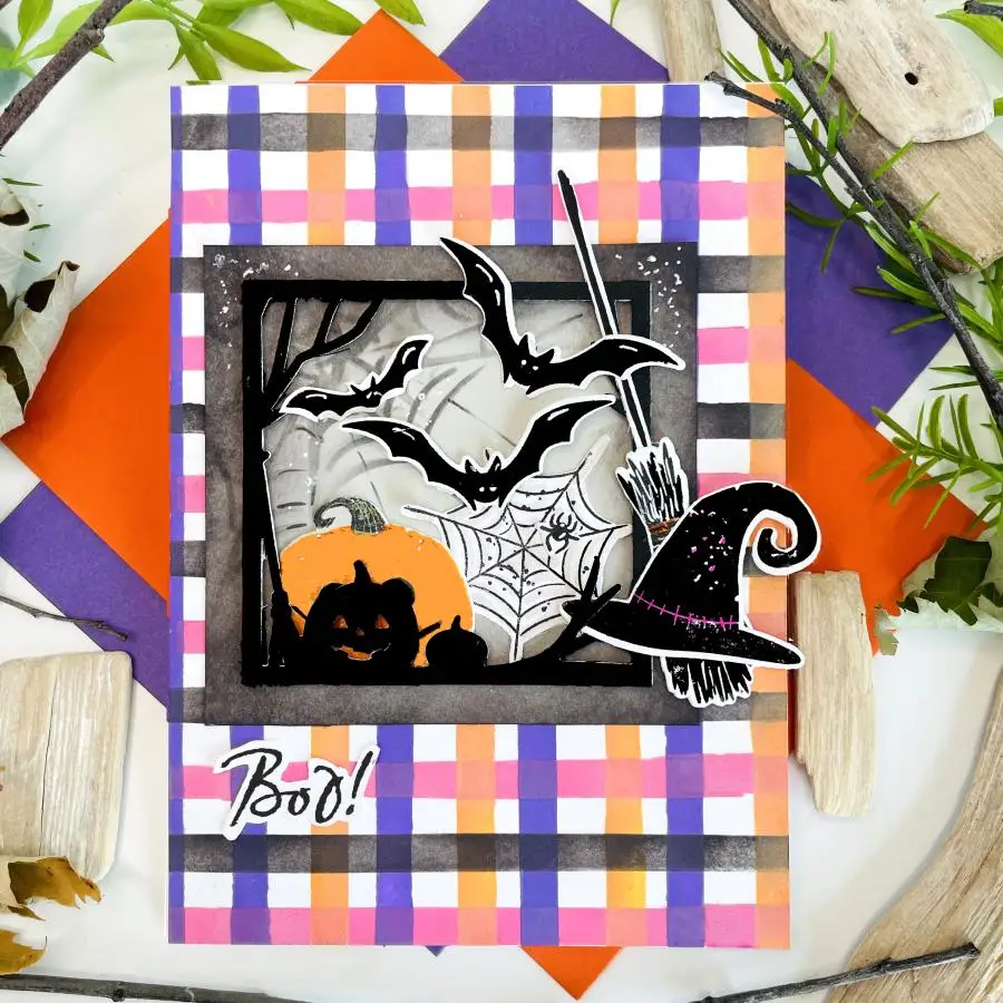 Nowe 2023 pająk na Halloween szablony do wycinania szablonów metalowych Scrapbooking dla wytwarzanie papieru ramek nie ręcznie robione kartki stempla