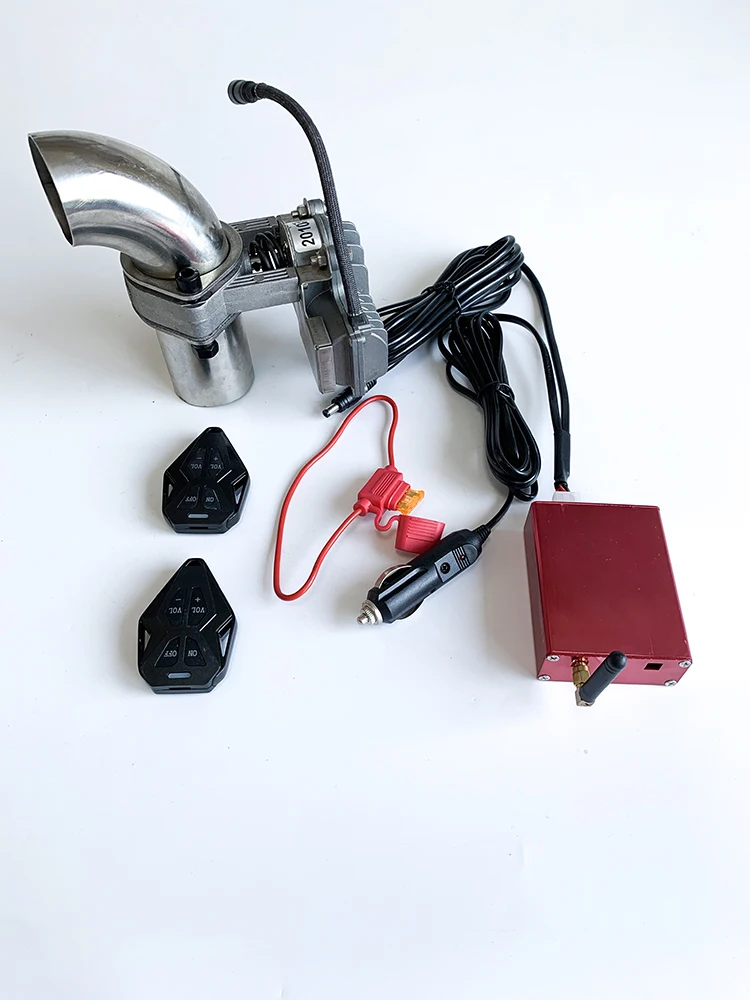 Car Exhaust Flap Variable Cutout Valve Performance Exhaust Cutout Valve Kit Remote Control  Electronic Sound on Demand System