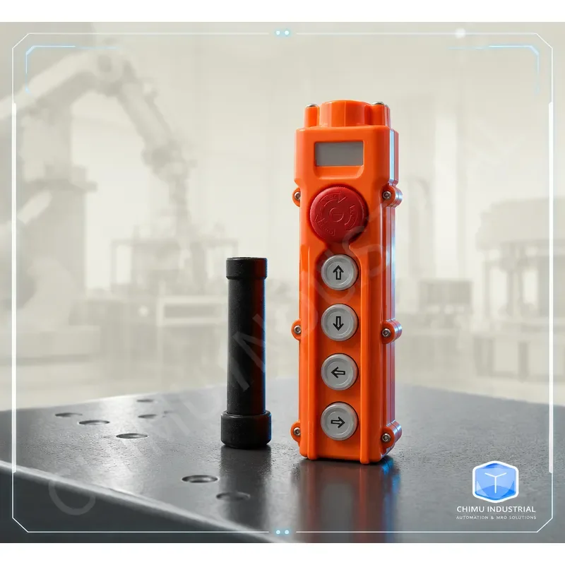 【CHIMU INDUSTRIAL】 for CLD-62H COB-62H Crane Electric Hoist Handle Control Station with Emergency Stop Switch IP54 DC