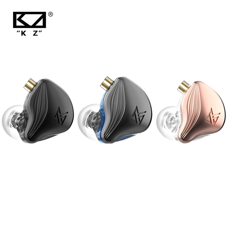 KZ ZEX Electrostatic Hybrid technology Wired HIFI Earphone Bass Earbud Sport Noise Cancelling Game Headset Clearance