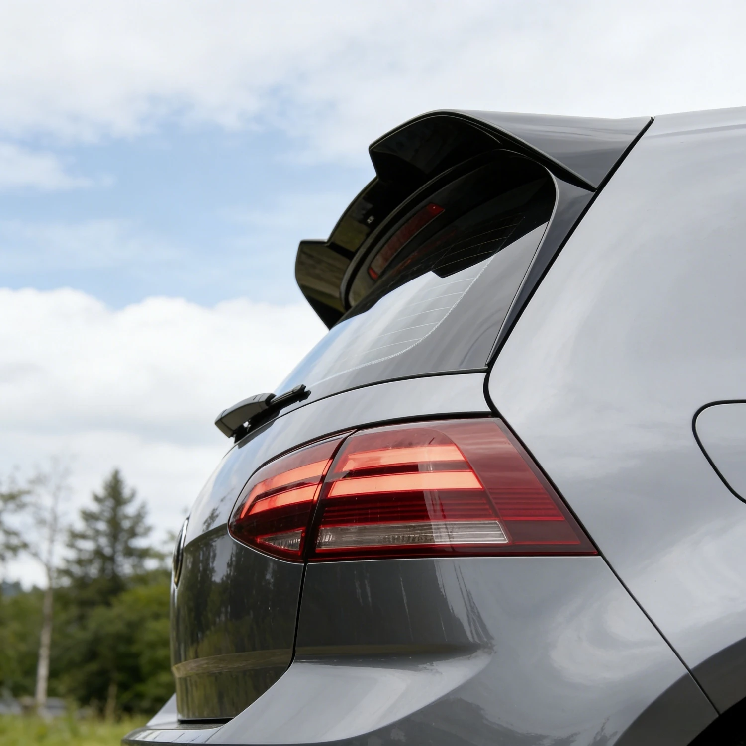 

Спойлеры на заднюю крышу автомобиля в стиле Oettinger 2-го поколения для VW Golf 7 MK7 R GTI GTD R-LINE E-GOLF 2012-2020, глянцевый черный цвет, элементы обвеса.