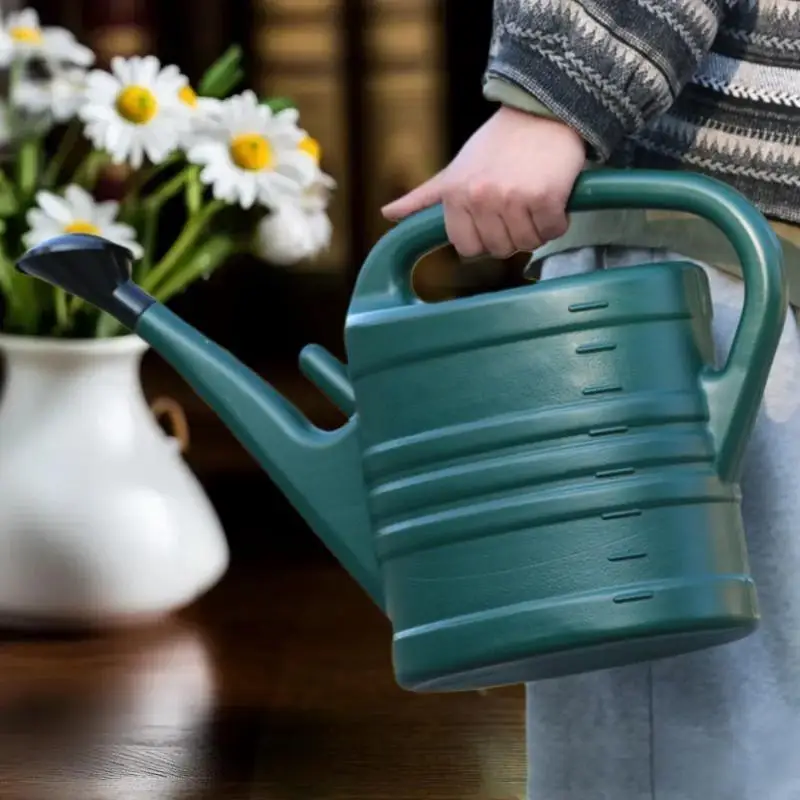 HUAHUA2025 NEW Family Gardening Watering Can 5L, Lightweight Plastic Design for Indoor & Outdoor, Essential Garden Watering Tool