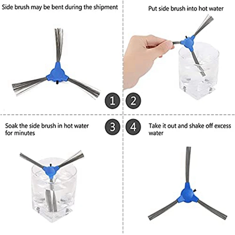 Replacement Part Roller Brush Side Brushes Filters For Eufy Robovac 11S 30 Robotic Vacuum Cleaner Accessories