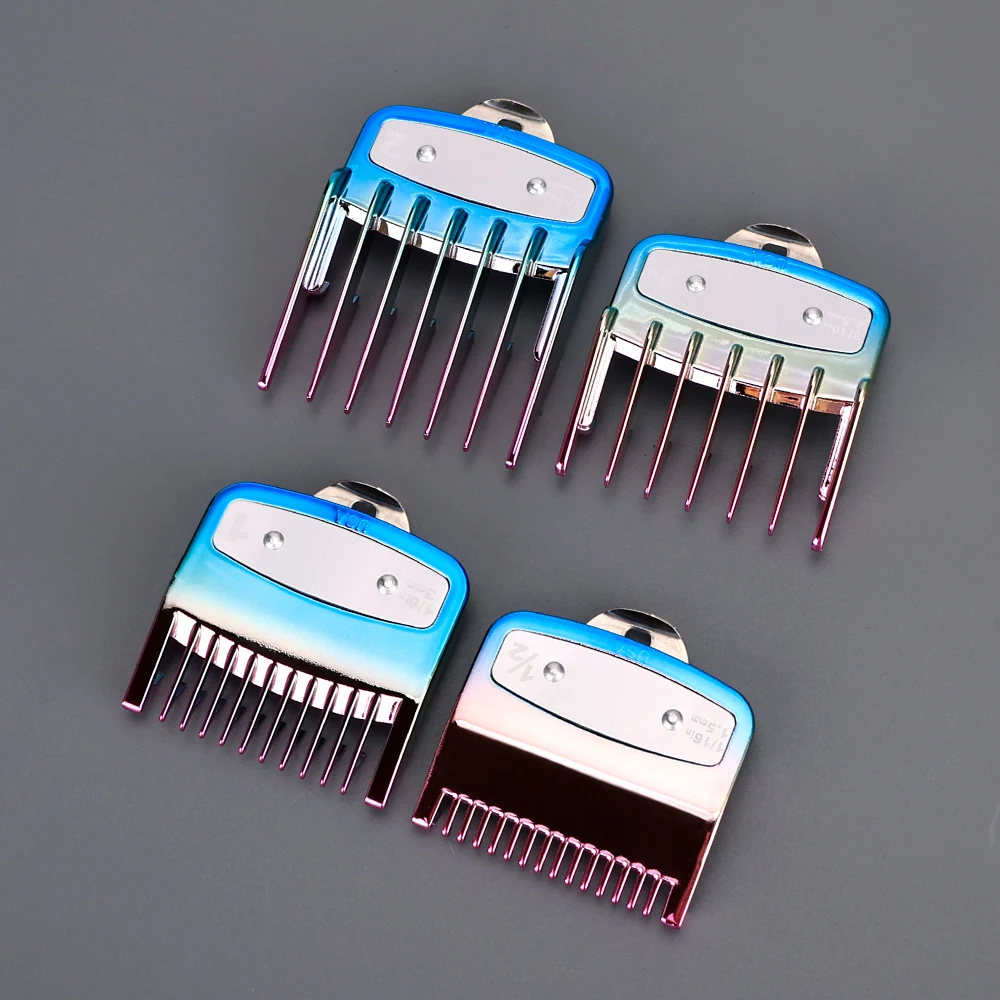 

Машинка для стрижки волос Limit Comb Guide Limit Comb Trimmer Guards Насадка 3-25 мм Универсальная красочная