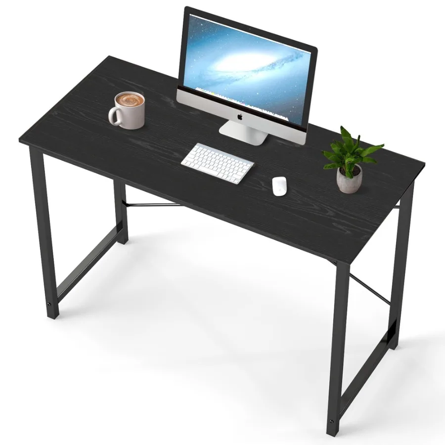 44 Inch Computer Desk for Small Spaces Small Student Study Gaming Work Writing Desk Modern Simple PC Table Workstation for Home