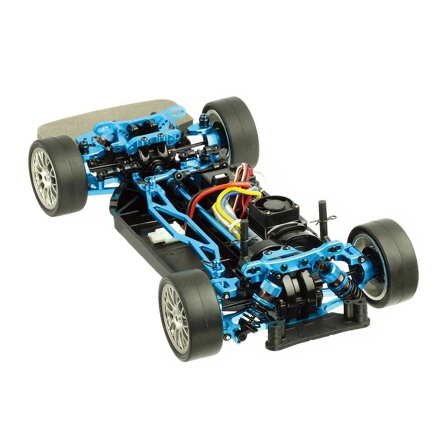 Kit de accesorios de modificación de Metal, brazos de suspensión, juego de nudillos de dirección para Tamiya TT02 TT-02 1/10 RC, piezas de actualización de coche, 1