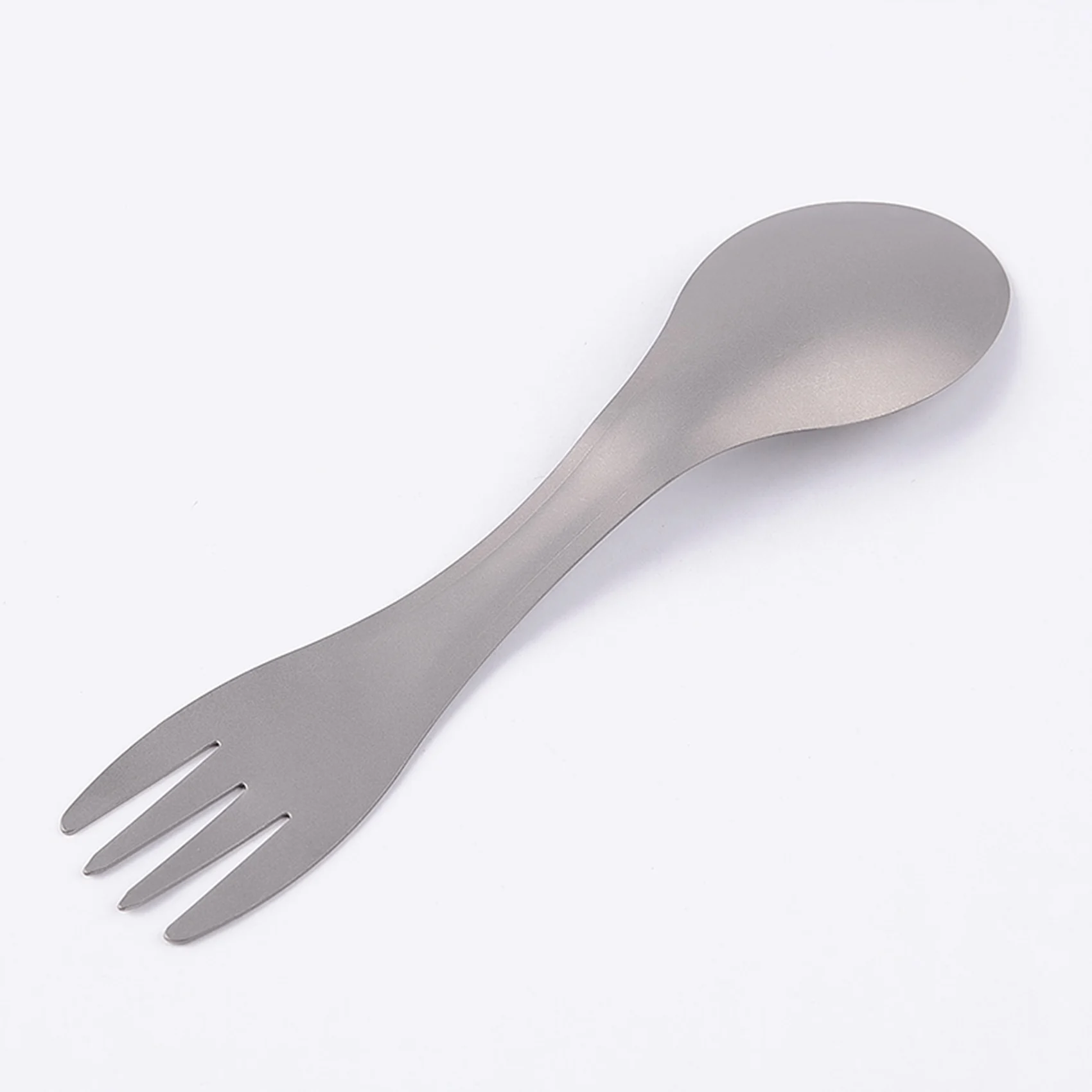 A27F-4X Pure Titanium Outdoor Camping Picnic Hiking Cookware Backpack Spork Spoon Fork