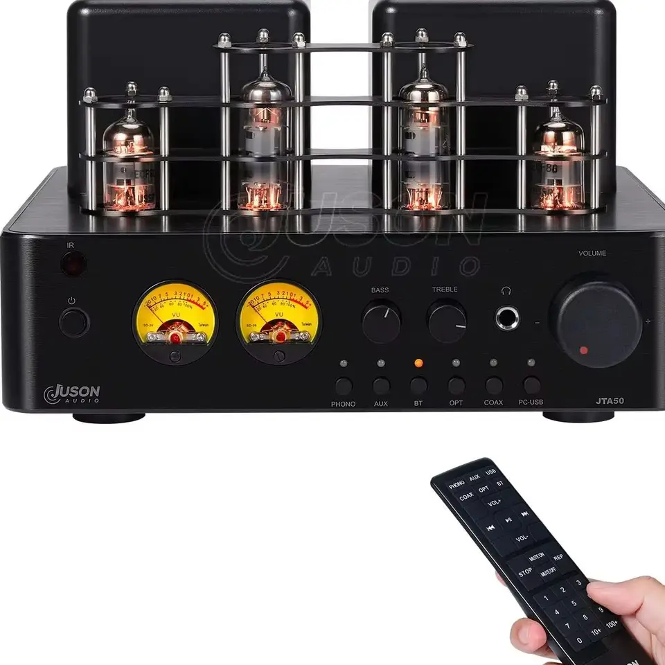 Juson Audio JTA50 真空管アンプ　プリメイン Juson Audio JTA50 Tube Amplifier Hifi Vacuum BT5.0 Hybrid Stereo