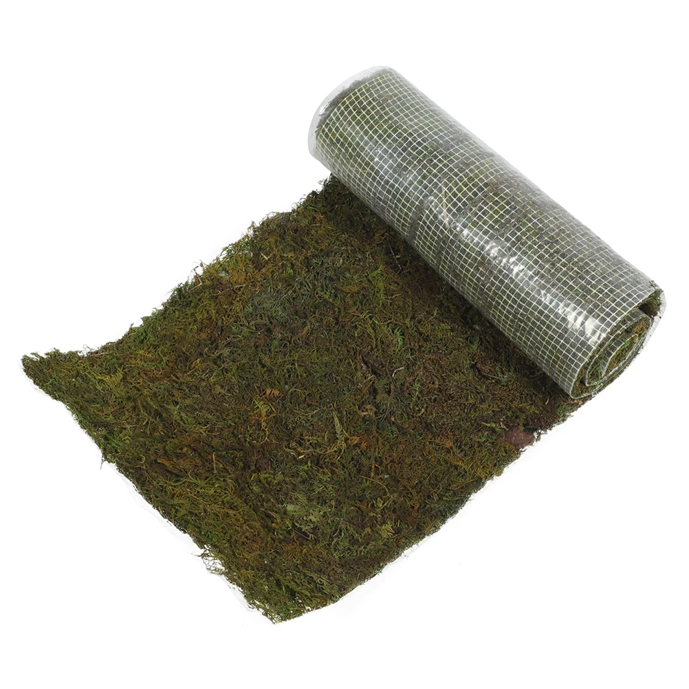 

Artificial Moss Lawn 30cmx120cm Fake Grass Rug Decoration Realistic Turf Grass Durable Safe Water Heat Resistant Cold Resistant