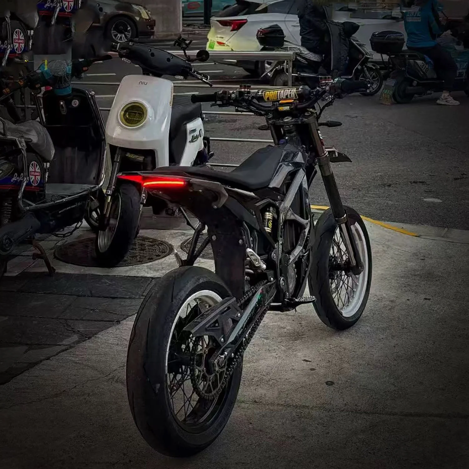 2015 Ultra bee ebike modified rear taillight kit integrated running taillight brake light dual blinker turn signals - Image 6