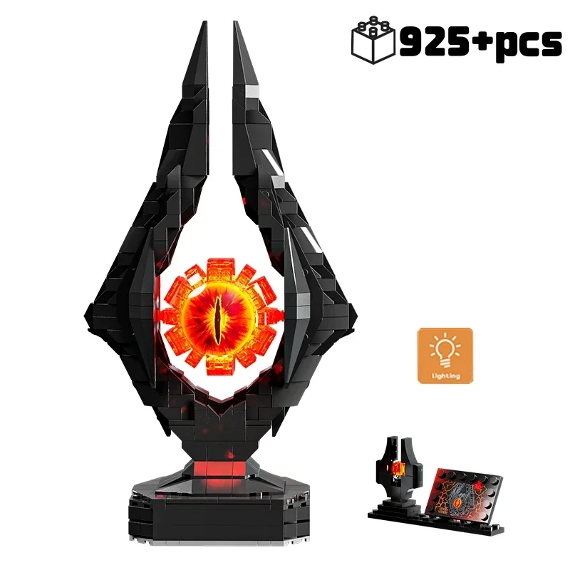 مجموعة بناء متوهجة أسطورية نموذج عين Allfathers طوب تجميع فني إبداعي هدية متوافقة مع MOC للبالغين والأطفال #3