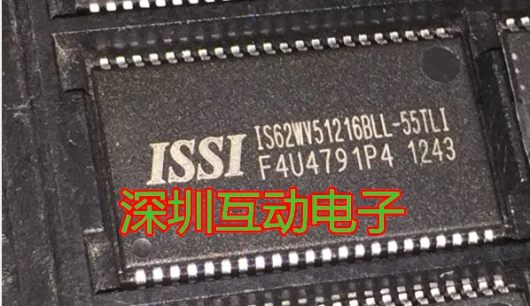 Free shipping   IS62WV51216BLL-55TLI IS62WV51216 TSOP44     10PCS