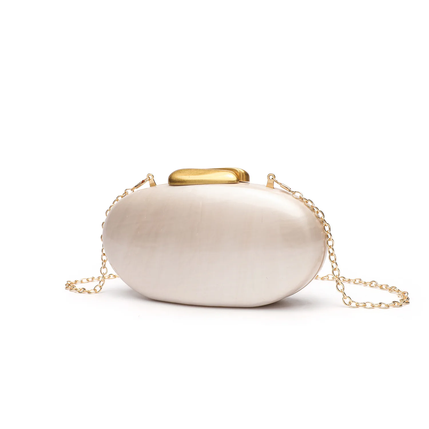Fashionable Pearl  Handbag Evening Clutch Bag Single Shoulder Crossbody Bag Women's Bag Glittering Diamond Acrylic Material