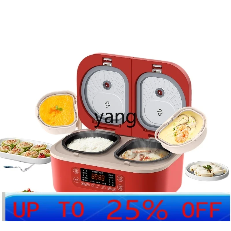 CX double bile double body intelligent mandarin duck rice cooker mini small multi-functional household