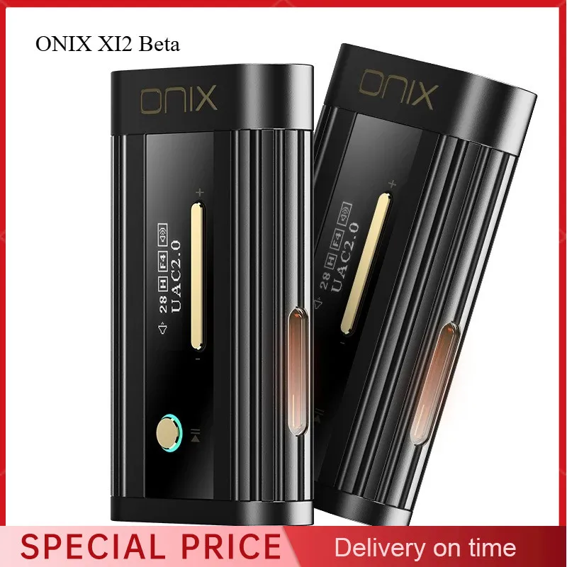 

ONIX XI2 Beta Портативный USB ЦАП с двумя наборами ЦАП CS43198 и компактным экраном Интерфейс пользователя УСИЛИТЕЛЬ аудиофильского уровня