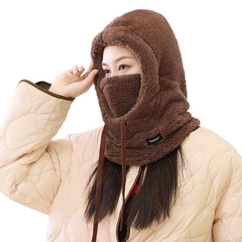 Balaclava Térmica Quente e à Prova de Vento em Fleece Polar, Ajustável para Esqui, Motociclismo e Ciclismo, Cobertura Completa para Rosto e Pescoço, Máscara de Inverno