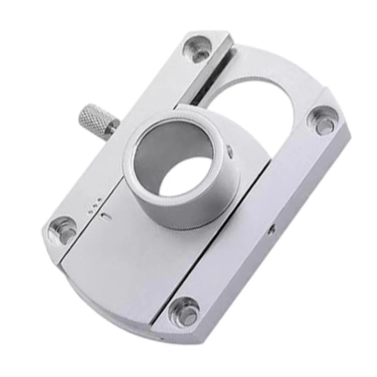 

Phono Tonearm Conversion Arm Plate Seat Dedicated Parts Inner Hole 20mm Replacement for Turntable LP Vinyl Silver