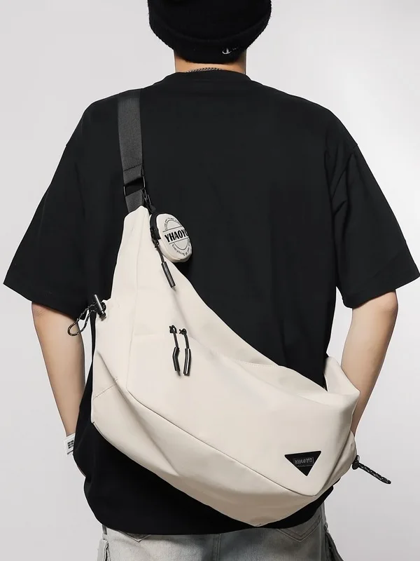 

Casual Crossbody Bag Lightweight Spor Single oulder Commuter Faionable Versatile Waist Bag for Men And Women