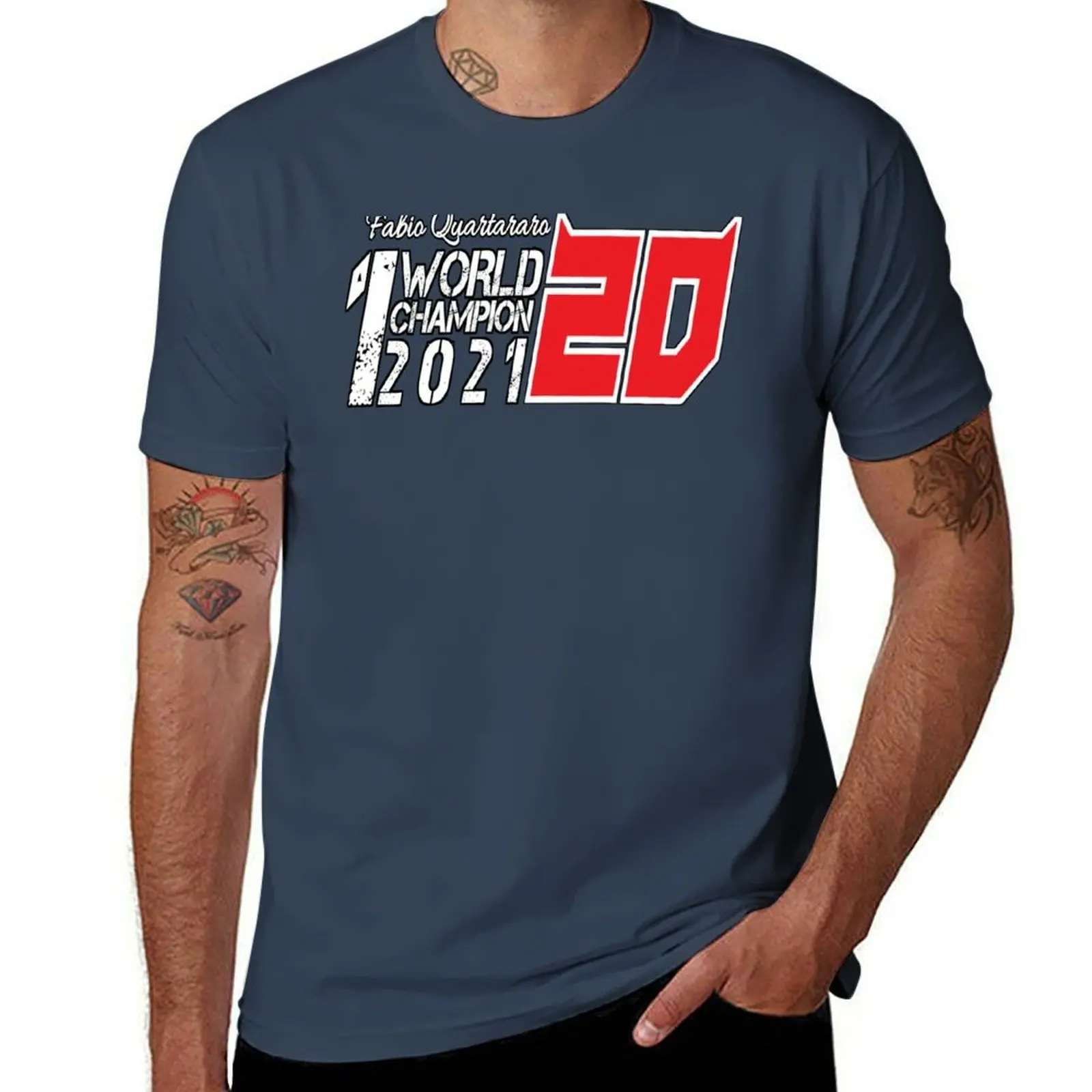 Fabio World Championship 2021 T-Shirt Plus Size Short Sleeve T-Shirt
