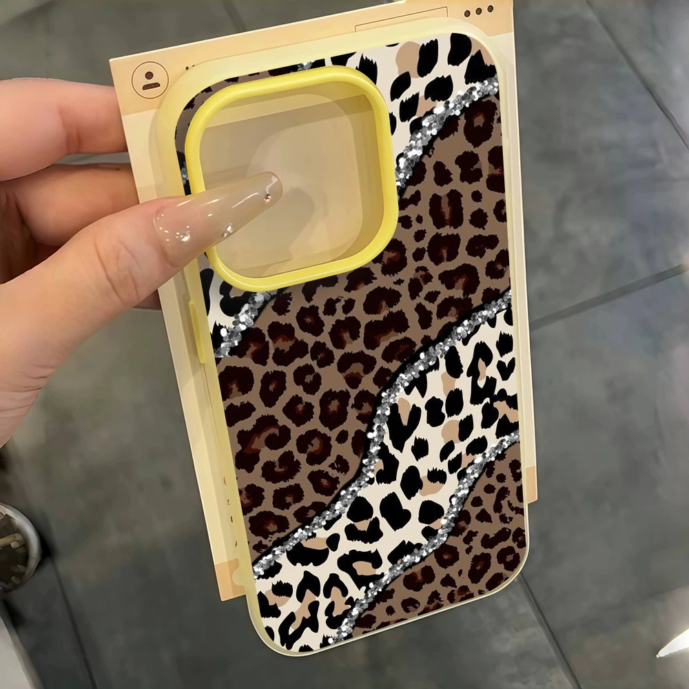 Für Samsung Galaxy S21 S26 S25 S24 S23 S22 Ultra Plus FE Hülle Luxus Leopardenmuster Cover Für A37 A36 A54 A55 A56 Drop Funda – Detail 7