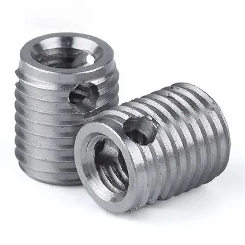 1pcs M3 M4 M5 M6 M8 M10 M12 Self-tapping thread sleeve stainless steel nuts sleeves with hole nut