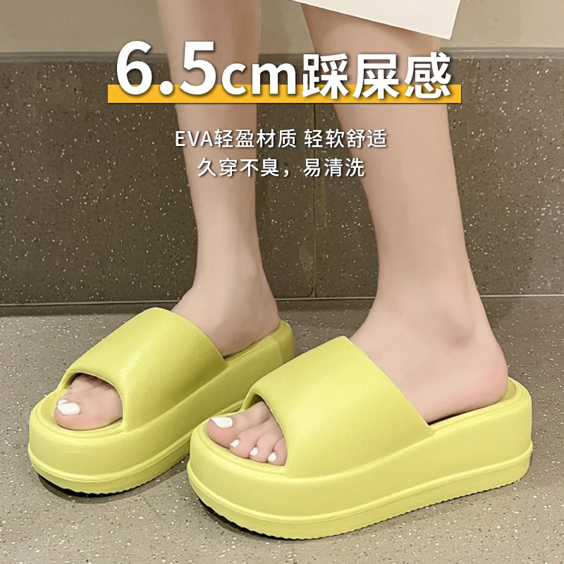 High-Heeled Shoes Lady Slippers Flat Slides Fashion Platform Summer Clogs Woman Luxury Rubber Beach PVC Plastic PU Slippers Wome