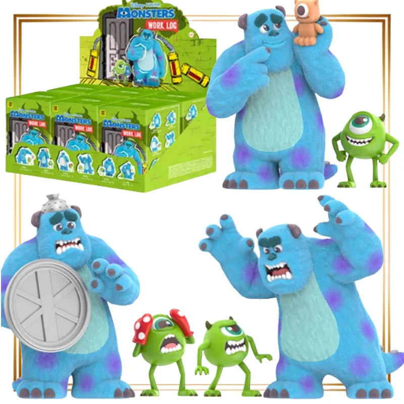 

TOPTOY Disney Monster Electricity Company Work Log Series Blind Box Funny Desktop Decoration Christmas Gift Anime Surprise Box