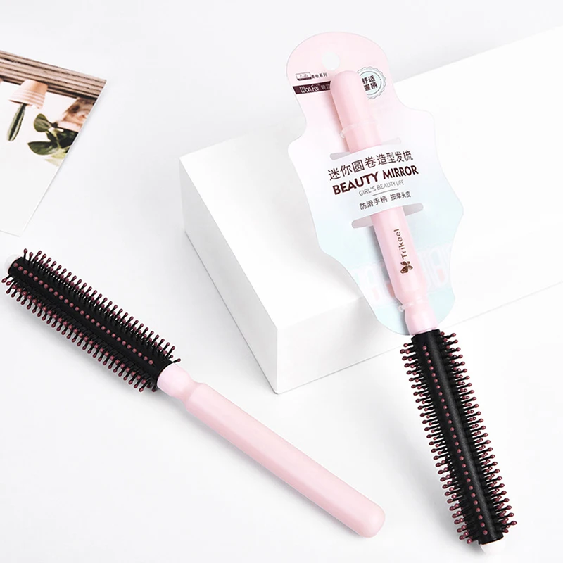 1Pc Hair Comb Roll Brush Round Hair Comb Wavy Curly Styling Care Curling Beauty Salon Tool Styling Tools