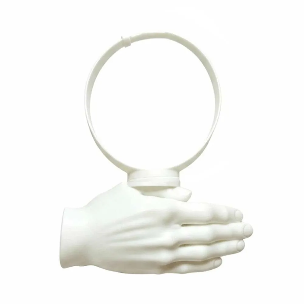 

Hair Hoop Palm Sun Visor Headband Funny Detachable Right Hand Sun Hat 3D Printed Lightweight Sun Protection Quirky Hairband