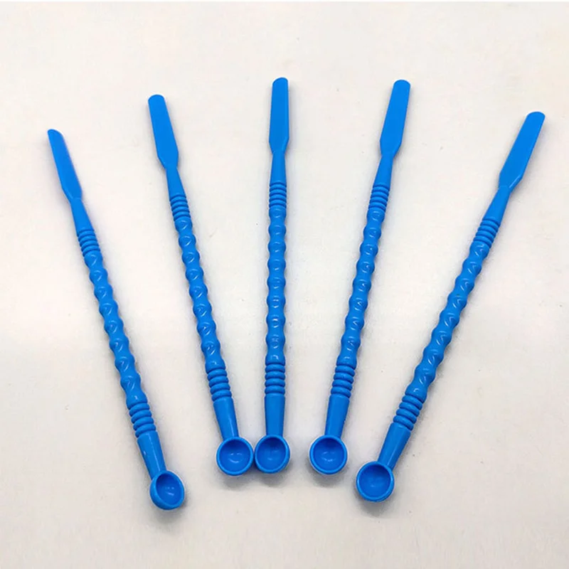 10pcs Dental Mixing Spatula Mixing Knife Plaster Spatula Cement Powder Mold Material Gypsum Mixer Spatula Dentistry Mixing Tools