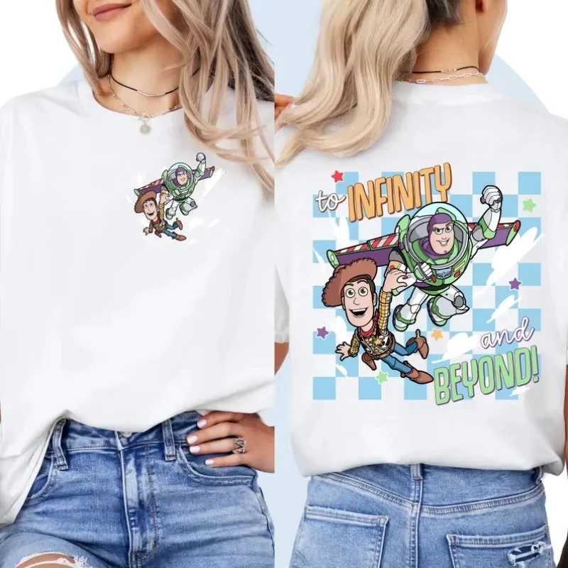 ديزني توي ستوري وودي جيسي الطنانة الخفيفة البلوز المرأة الرجال سترات قطنية عالية الجودة البلوز الخريف الشتاء الصوف المعتاد للجنسين