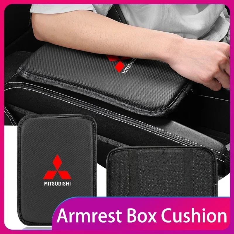 

Автомобильный подлокотник, коврики, чехлы на центральные консоли, аксессуары для интерьера для Mitsubishi ASX Lancer Pajero Outlander L200 EVO