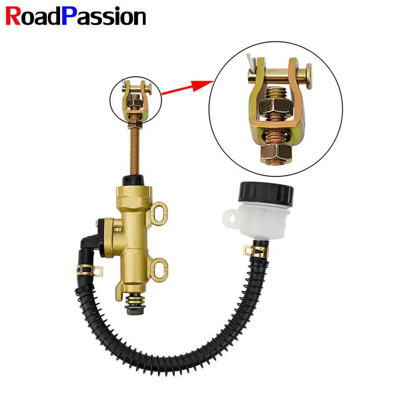 Motorcycle Rear Hydraulic Brake Pump Master Cylinder For Arctic Cat 400 4x4 FIS For Honda ATC250R ATC 250 R For Hyosung GT250R