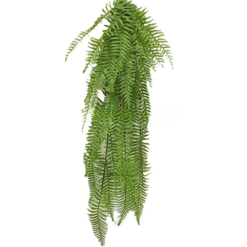 Simulated green plant wall hanging hanging hanging rattan green plant Persian fern wall pipe ceiling door decoration