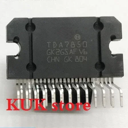 Real Original 100% NEW TDA7850  4 x 50 W MOSFET quad bridge power ZIP-25