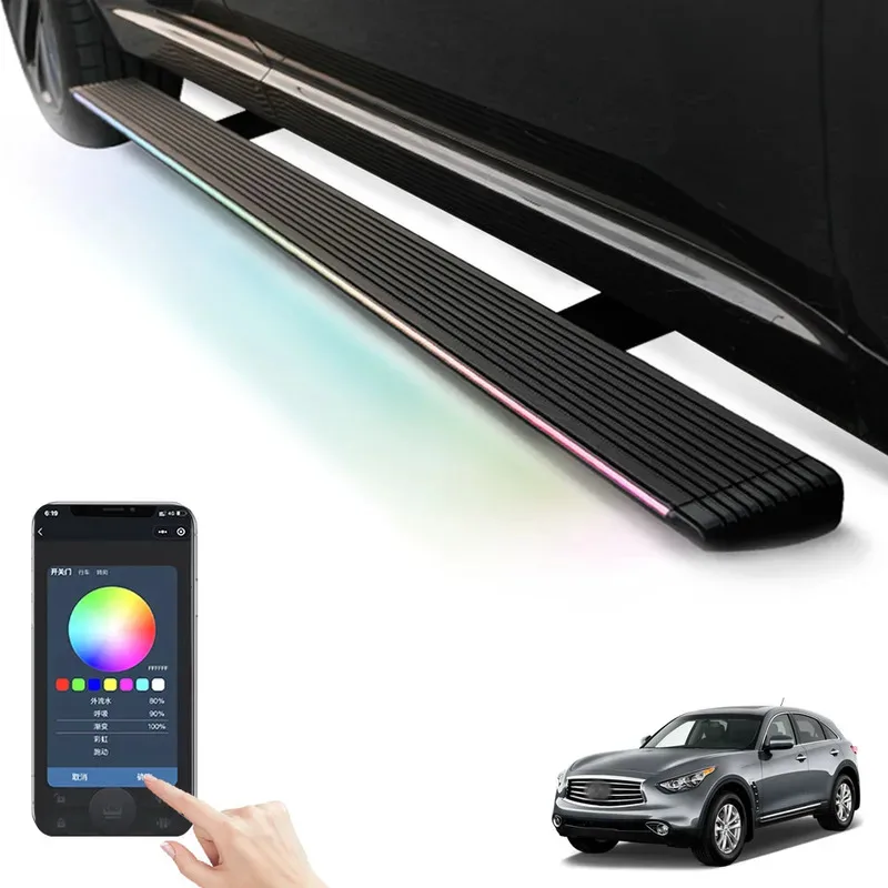 

Infiniti FX35 Super Price LED Lights Car Padel SideSteps Electric Retractable Running Boards for 10+ Infiniti FX35