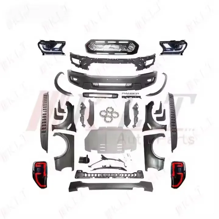 

Hot Selling Raptor 1:1 Body Kit Car Bumper Facelift Conversion Body KIT for Ranger T7 T8 2016-2019