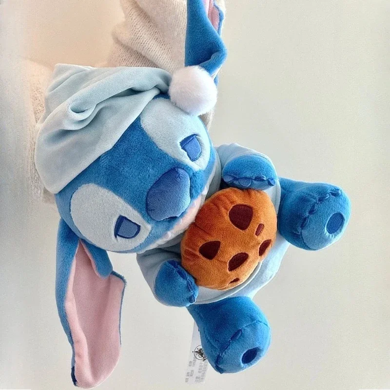 

30/45cm Movie Peripherals Cookie Stitch Plush Toy Stuffed Doll Cute Cartoon Stitch Pillow Doll Room Decoration Birthday Gift