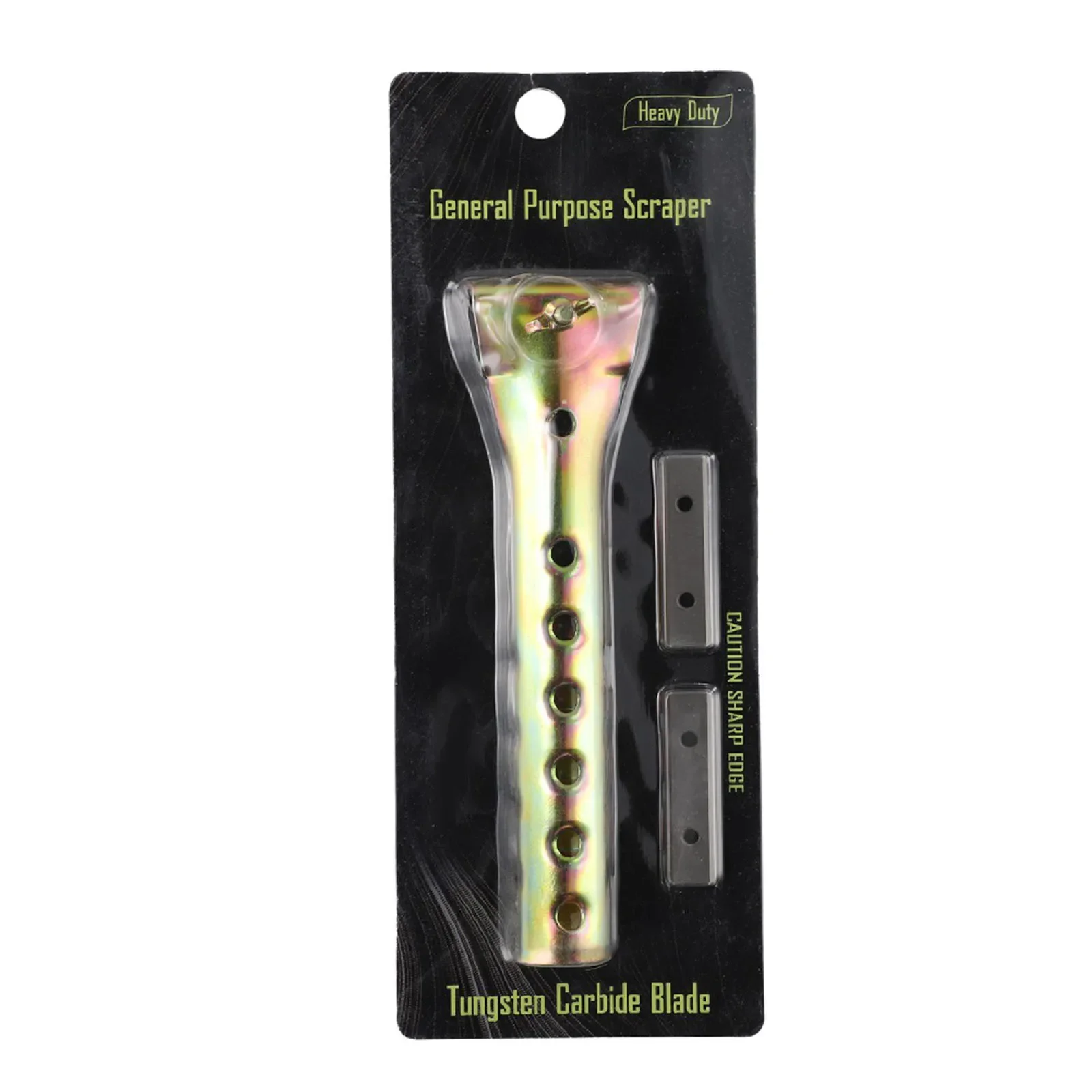 Ergonomic Heavy Duty Carbide Blade Scraper Tool for General Purpose Paint Glue Removal with Quick Release Mechanism