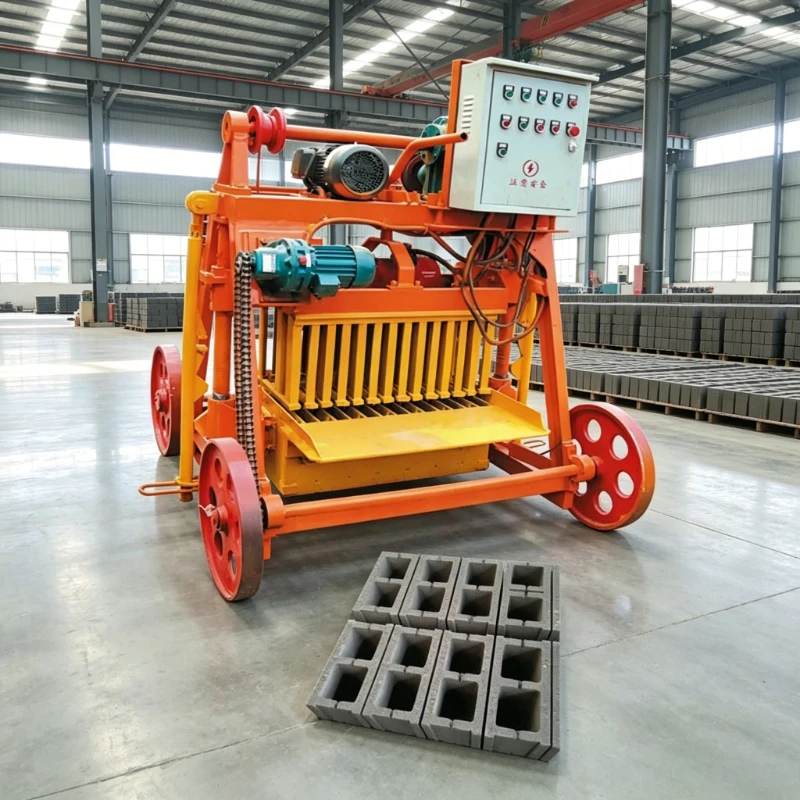 

Efficient Semi-Automatic Electric Brick Press Machine, Stable Performance for Mass Production of Cement and Fly Ash Bricks