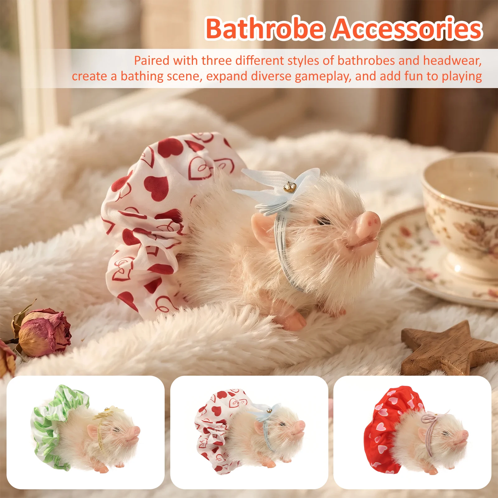 Poupée de cochon en silicone, - Reborn Baby Doll Silicone Realistic avis et prix