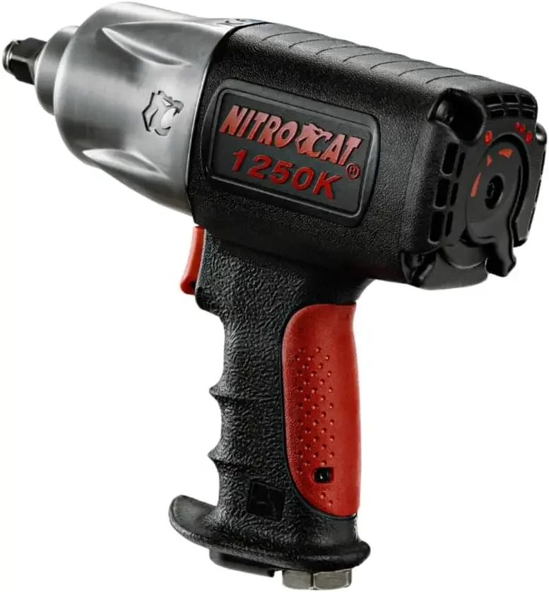 

Pneumatic Tools 1250-K 1/2-inch Composite Twin Clutch Impact Wrench : Impact Wrench : Powerful & Long-