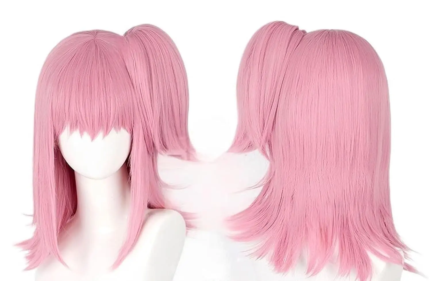 Pelucas de Anime Shugo Chara, peluca de cola de caballo rosa de pelo sintético resistente al calor para Cosplay de Hinamori Amu, Amu Hinamori