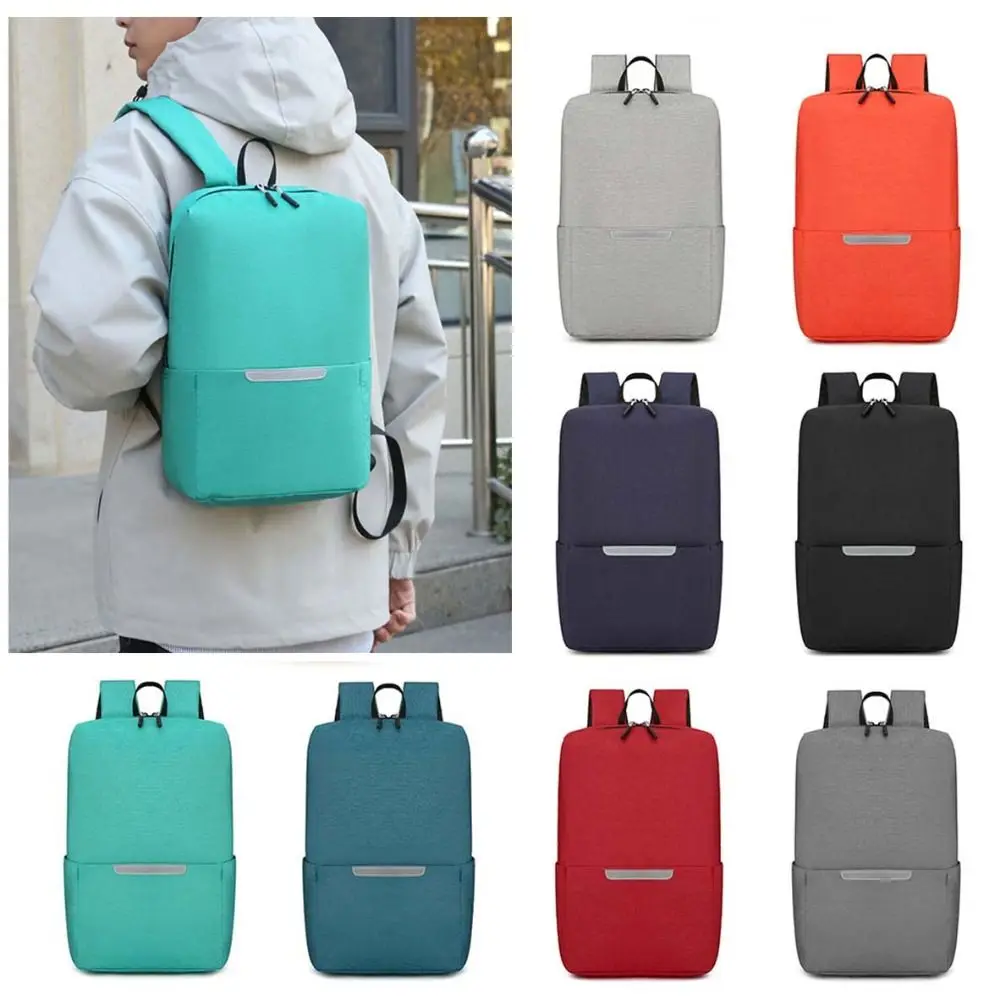 

Gifts Waterproof Small Backpack Solid Color Large Capacity School Bags Schoolbag Travel Bag Book Bags Teenagers
