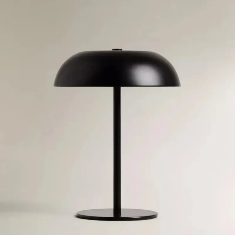 Mushroom Desk Lamp, Book Light Metal Touch Control USB Rechargeable for Bedroom Coffee Table Bar Restaurant Camping Decor