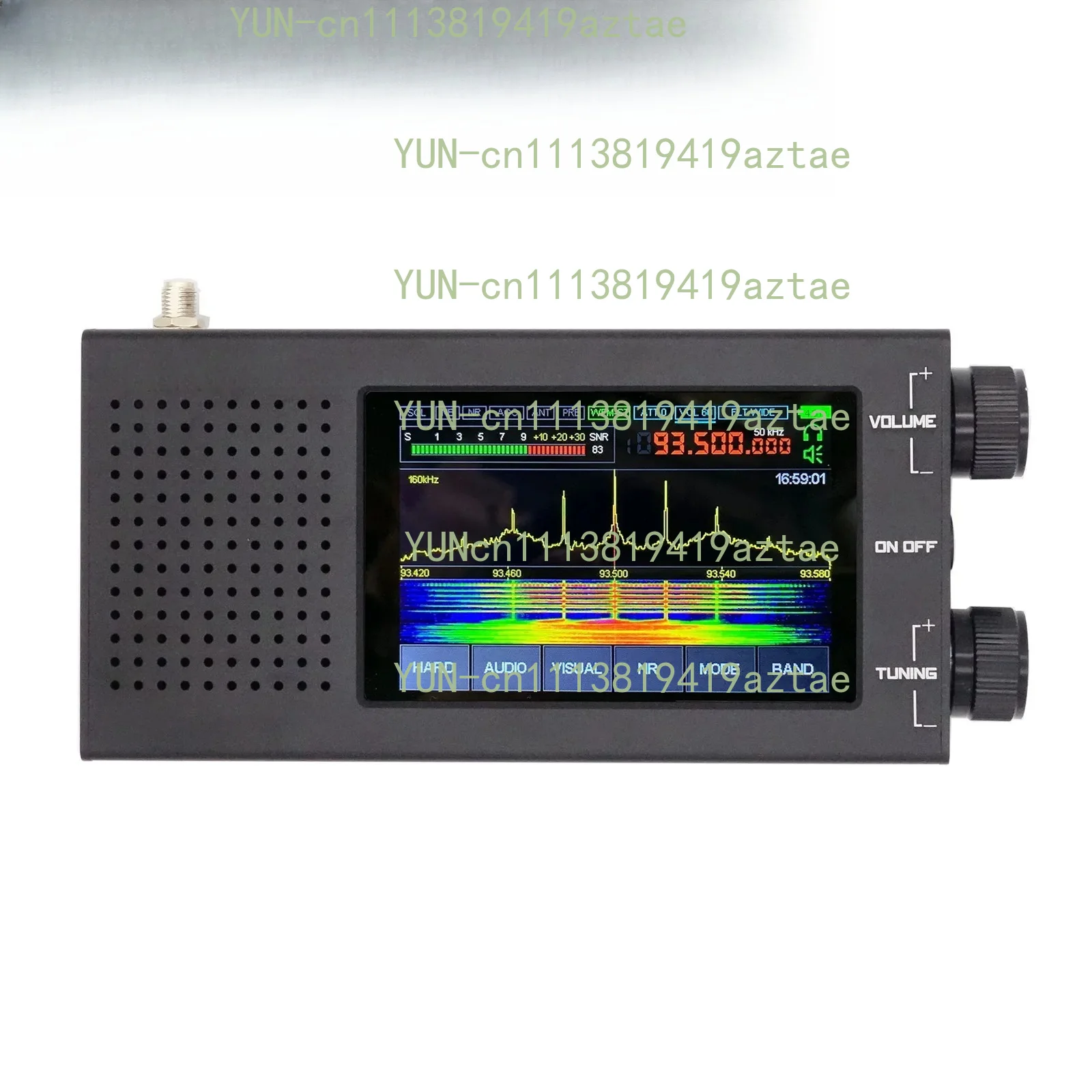 Radio Receiver V5 with Optional 1.10d Firmware Shortwave Radio