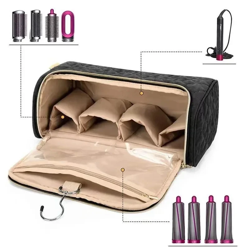 

Portable Hair Dryer Bag Travel Cosmetic Bag Dustproof Protection Storage Bag Organizer Pouch Case for Dyson Airwrap