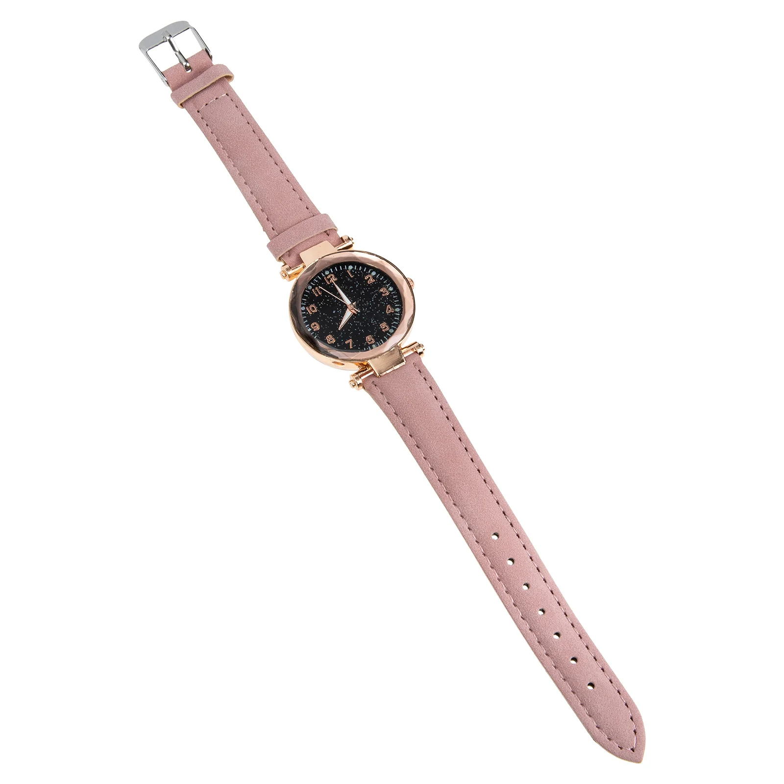 Orologio da polso al quarzo per donna Elegante orologio alla moda regolabile Abbigliamento quotidiano Regalo per banchetti per feste Accessorio femminile decorativo