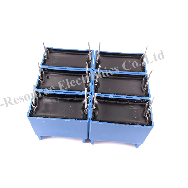 (100 Buah) BM MKP-X2 8UF J 275V 40/105/21 Kapasitor Kompor Induksi Biru