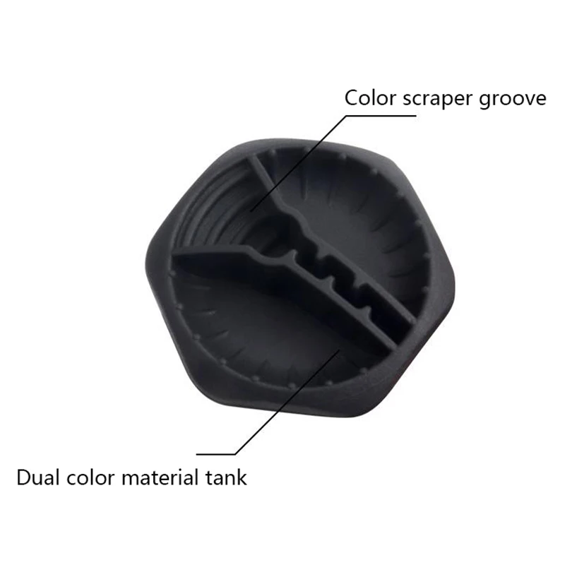 Detachable Grafting Eyelash Ring Cup Removable Eyelash Perm Palette Ring Nail Color Mixing Hand Painted Uv Gel Diy Manicure Tool image 4